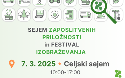 Sejem zaposlitvenih priložnosti in festival izobraževanja