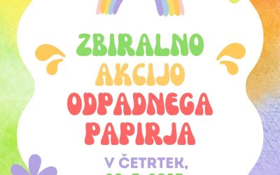 Zbiralna akcija odpadnega papirja