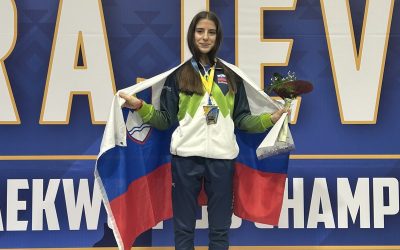 Iva Rakanović – evropska kadetska prvakinja v taekwondoju